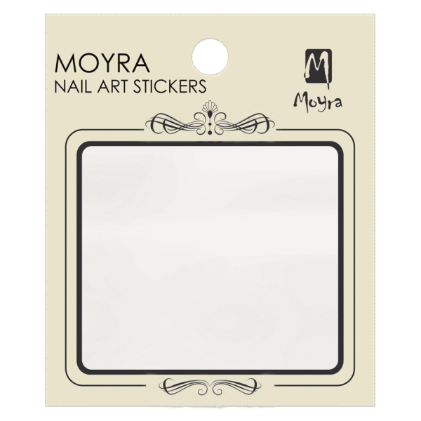 Blank Water Nail Art Stickers - 3 Sheets
