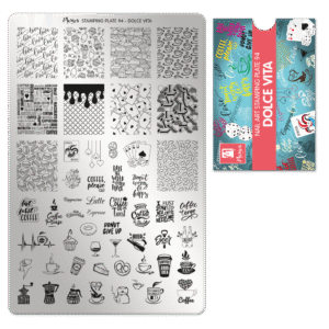 Stamping Plate - 094 Dolce Vita