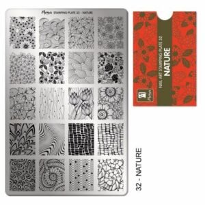 Stamping Plate - 032 Nature