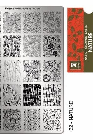 Stamping Plate - 032 Nature