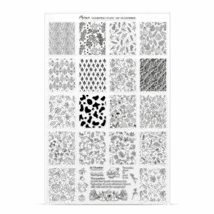 Stamping Plate -  150 December - Try On Sheet