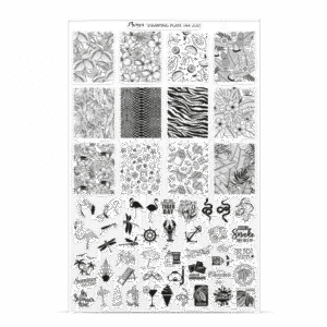Stamping Plate -  144 July - Try On Sheet