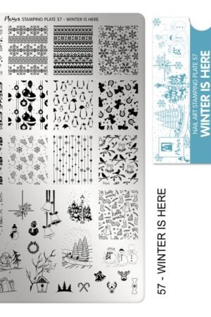 Stamping Plate 057 Winter Is Here
