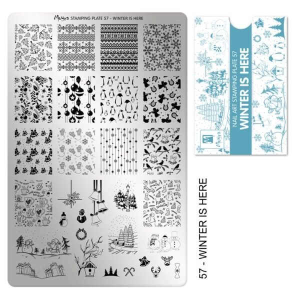 Stamping Plate 057 Winter Is Here