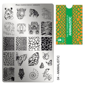 Stamping Plate - 004 Animalistic