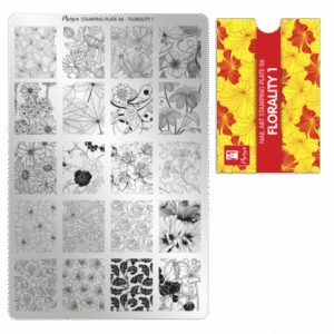 Stamping Plate - 006 Florality 1