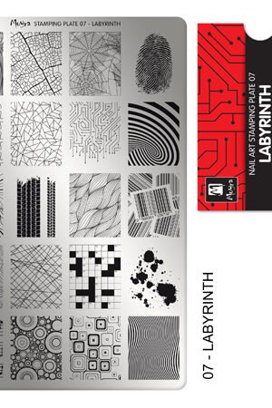 Stamping Plate - 007 Labyrinth