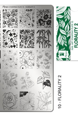 Stamping Plate - 010 Florality 2