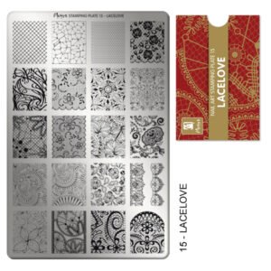 Stamping Plate - 015 Lacelove