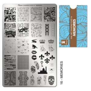 Stamping Plate - 016 Memories