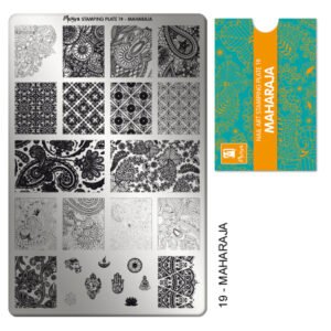 Stamping Plate - 019 Maharaja
