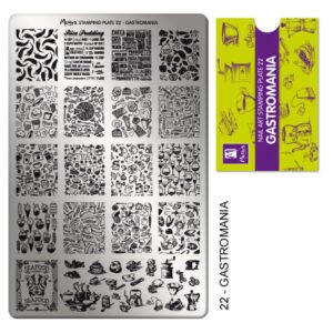 Stamping Plate - 022 Gastromania