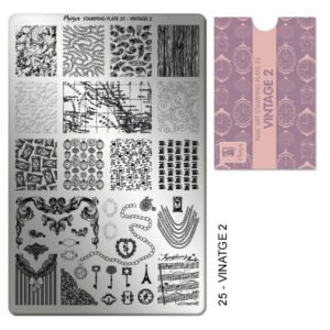 Stamping Plate - 025 Vintage 2