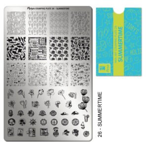 Stamping Plate - 026 Summertime