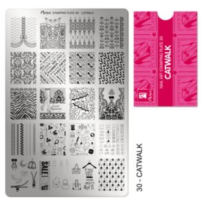 Stamping Plate - 030 Catwalk