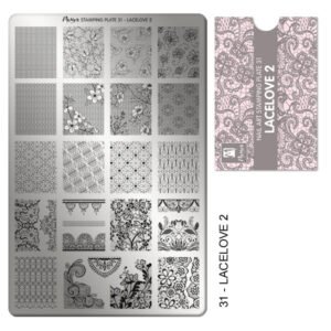 Stamping Plate - 031 Lacelove 2