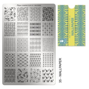 Stamping Plate - 035 Wallpaper