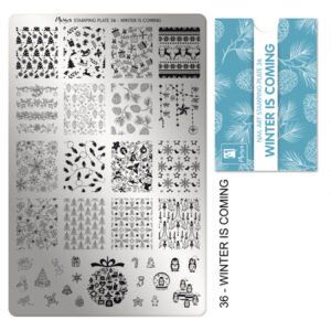 Stamping Plate - 036 Winter Is Coming