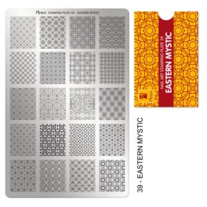 Stamping Plate - 039 Eastern Mystic