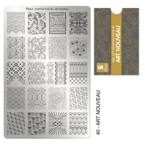 Stamping Plate - 040 Art Nouveau