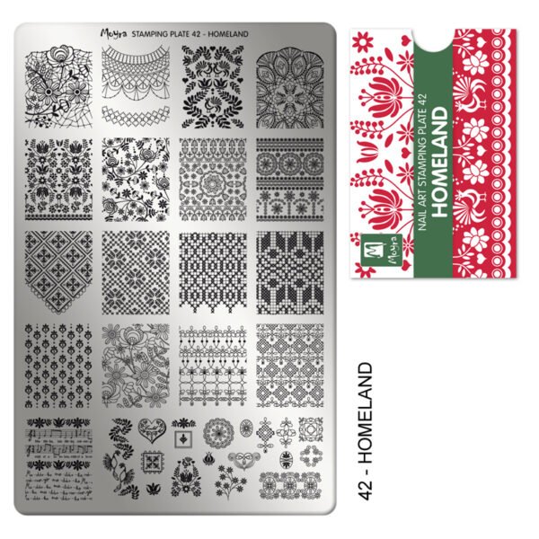 Stamping Plate - 042 Homeland