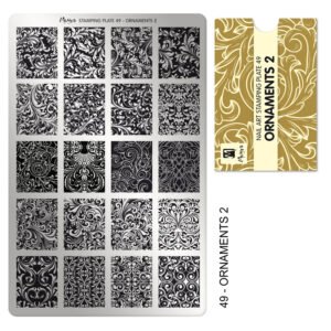 Stamping Plate - 049 Ornaments 2