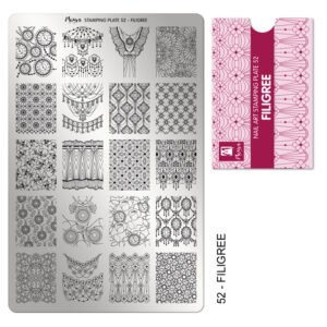 Stamping Plate - 052 Filigree