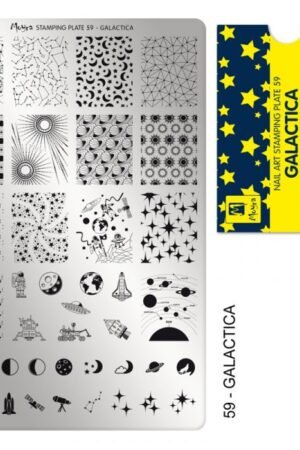 Stamping Plate - 059 Galactica