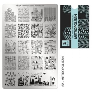 Stamping Plate - 062 Metropolitan