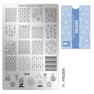 Stamping Plate - 071 Frozen