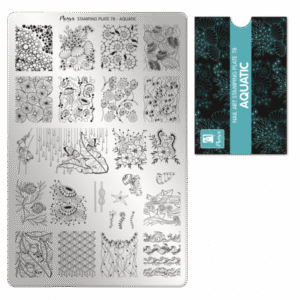 Stamping Plate - 078 Aquatic