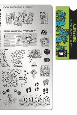 Stamping Plate - 081 Greenity
