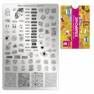 Stamping Plate - 086 Stampchat