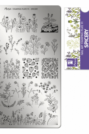 Stamping Plate - 091 Spicery