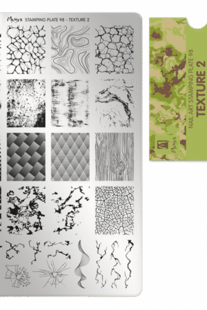 Stamping Plate - 098 Texture 2