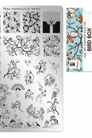 Stamping Plate - 100 Bird Box