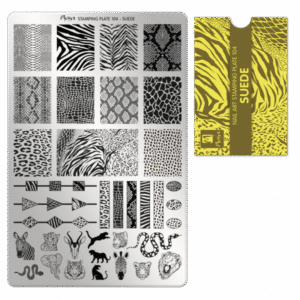 Stamping Plate - 104 Suede