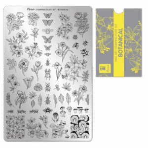Stamping Plate - 107 Botanical