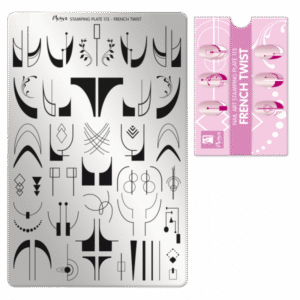 Stamping Plate - 113 French Twist