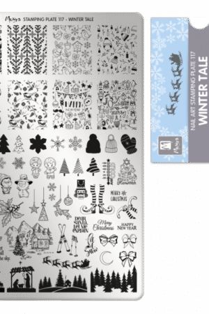 Stamping Plate - 117 Winter Tale