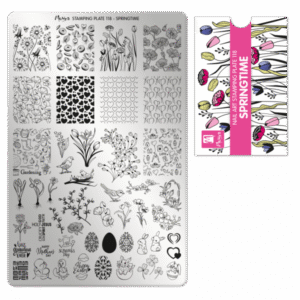 Stamping Plate - 118 Springtime