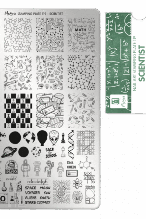 Stamping Plate - 119 Scientist