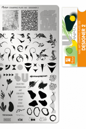 Stamping Plate - 120 Designer 2