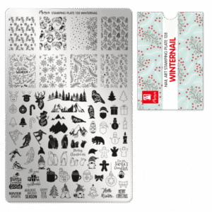 Stamping Plate - 128 Winternail