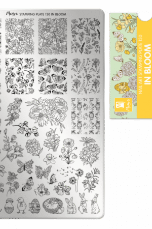 Stamping Plate - 130 In Bloom
