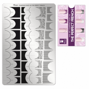 Stamping Plate - 132 The Perfect French