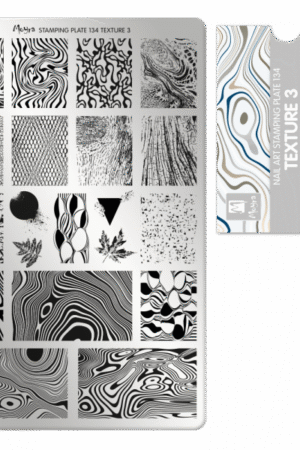 Stamping Plate - 134 Texture 3