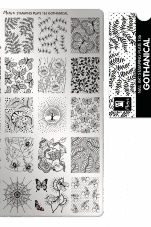 Stamping Plate - 136 Gothanical