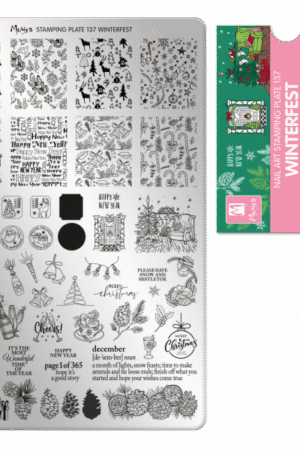 Stamping Plate - 137 Winterfest