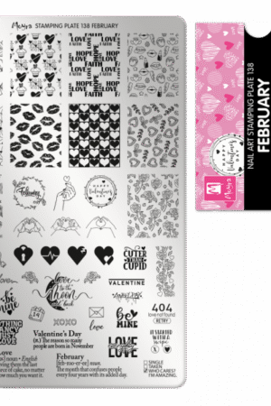 Stamping Plate - 138 February